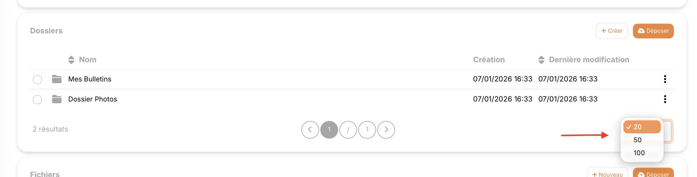 Illustration : nombre d’éléments